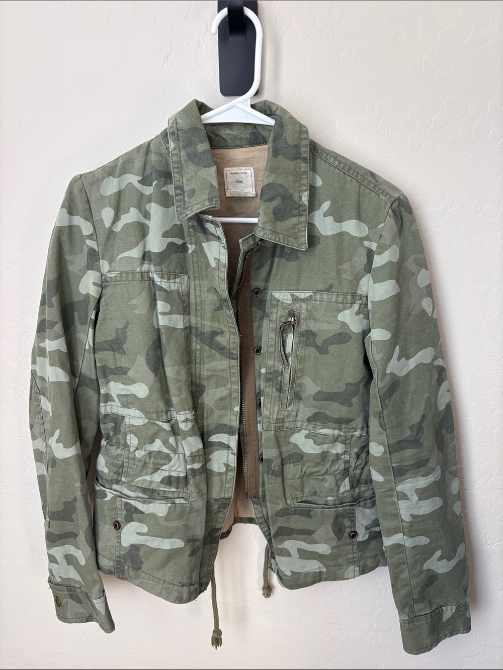 GAP Women’s Camo Field Jacket, 100% Cotton